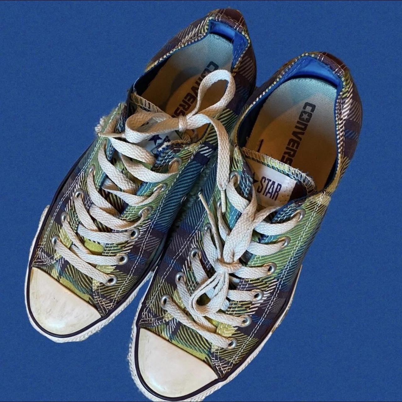 Plaid Converse
