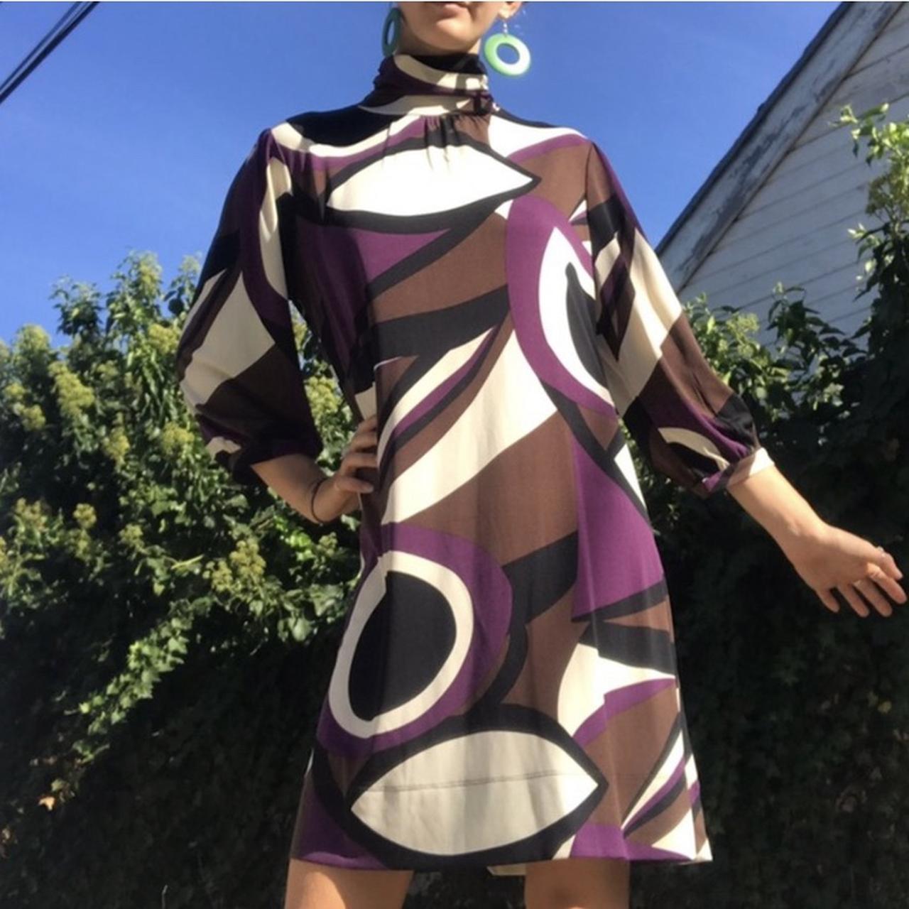 Purple Mod Dress