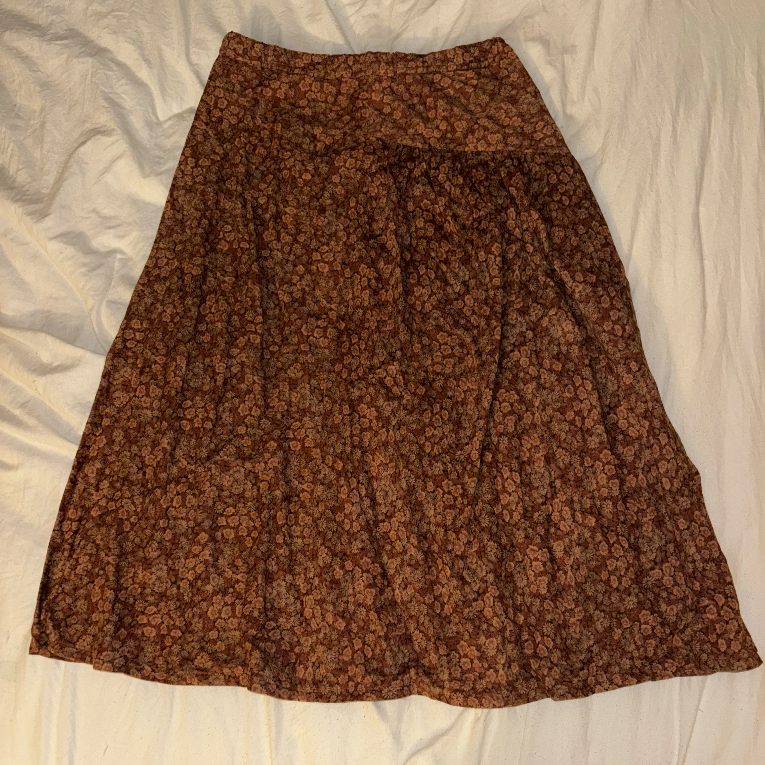 Floral Midiskirt